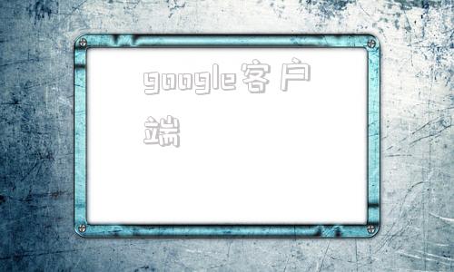 google客户端googleplaypc端-第1张图片-太平洋在线下载